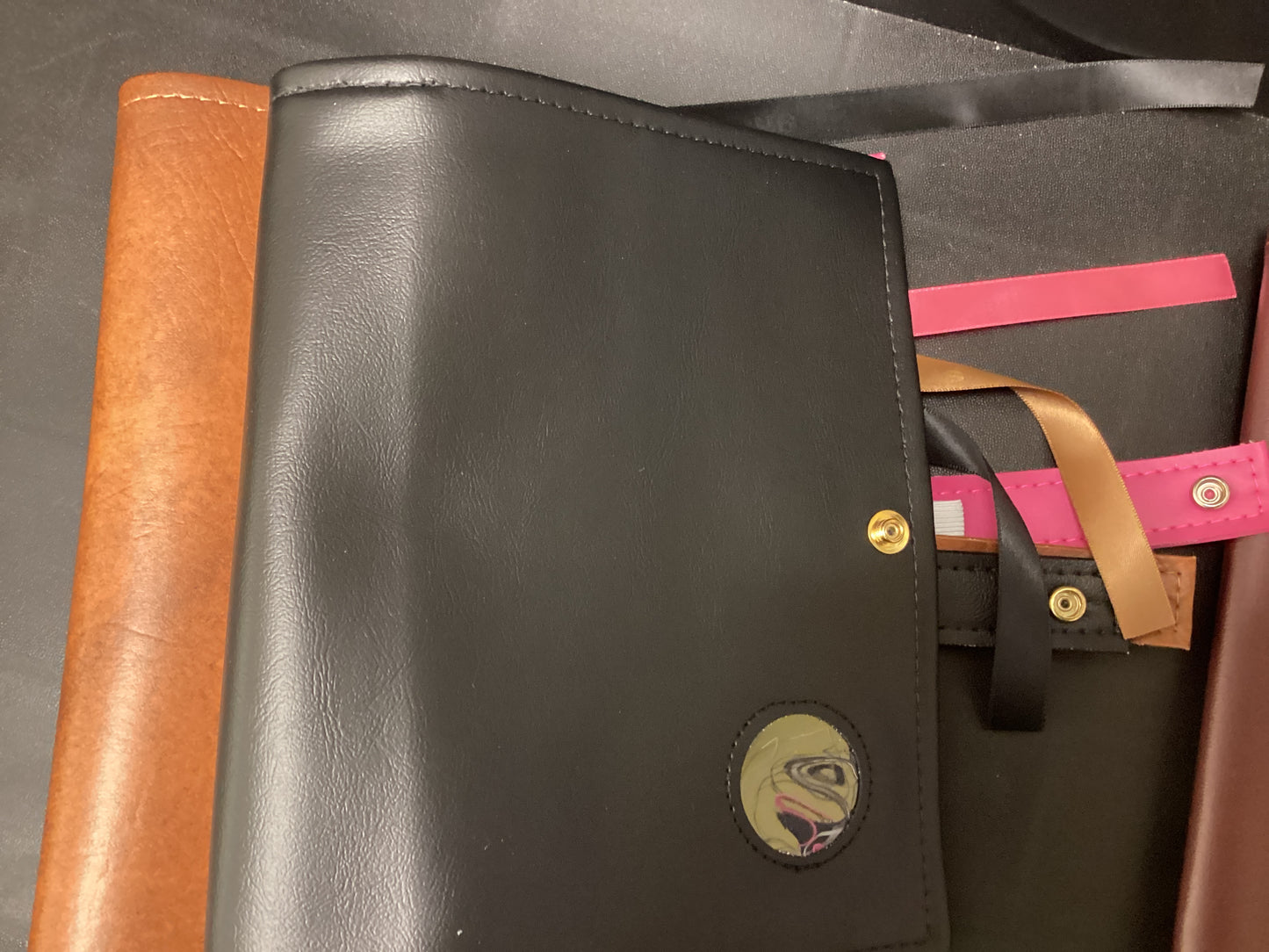 Book Cover HC Dbl Plain w/ chip holder