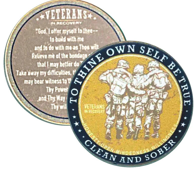 Veterans In Recovery 40mm