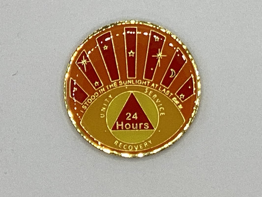 AA Anniversary Coins (24 Sunburst)