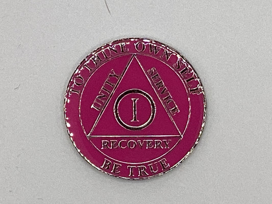 AA Anniversary Coins (Pink / Brilliant Pink)
