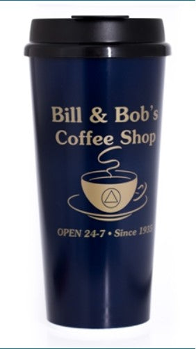 Bill & Bob's Coffee Shop Travel Mug