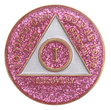 AA Anniversary Coins (Glitter) hi