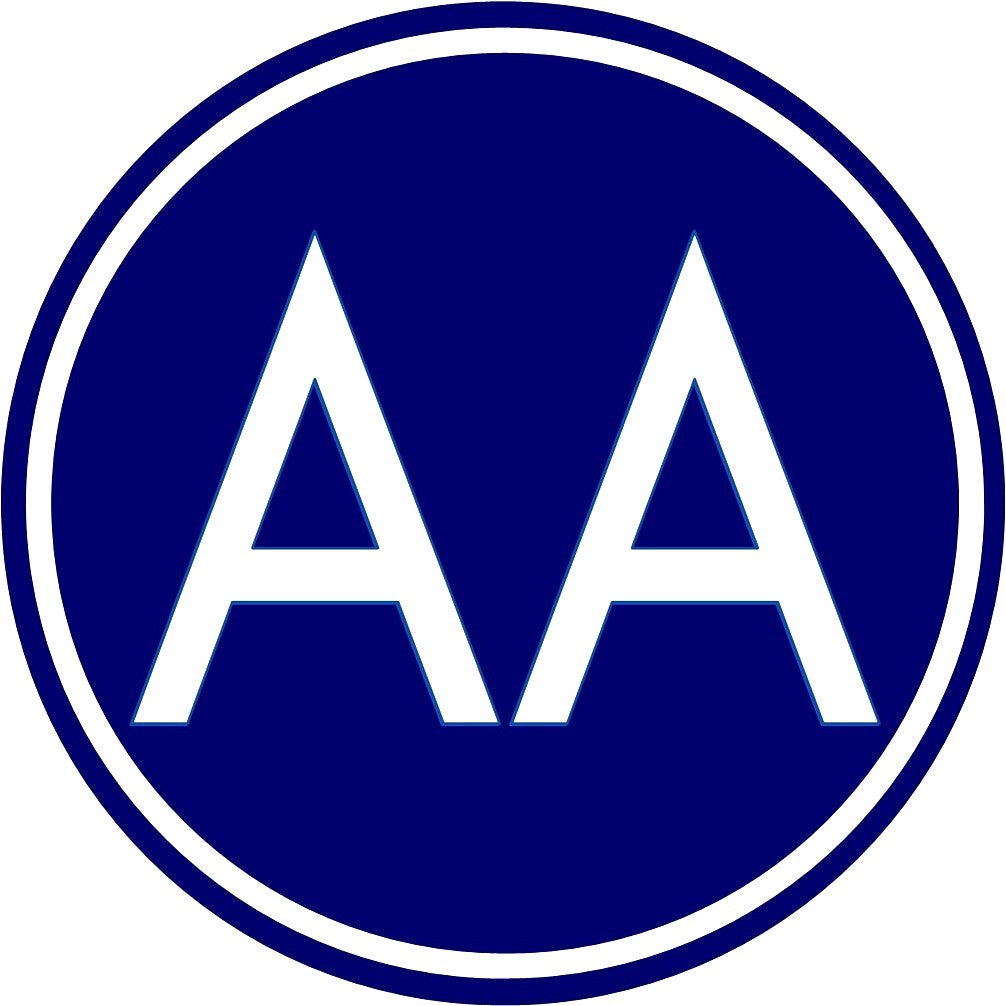 11 inch AA Meeting Door Sign