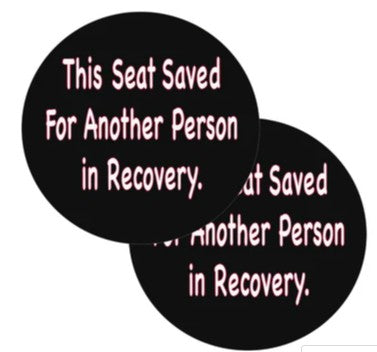 Sobriety Community Token – Seat Saved for Another Person 40mm