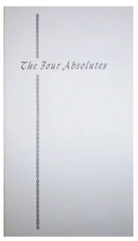 Four Absolutes Booklet